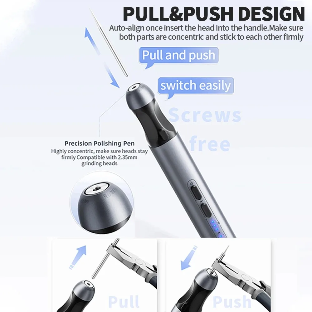 Qianli iHandy DM460-K Precision Grinding Pen - Multi-Function Tool for Phone/Tablet Repair, Chip Grinding & Glue Removal