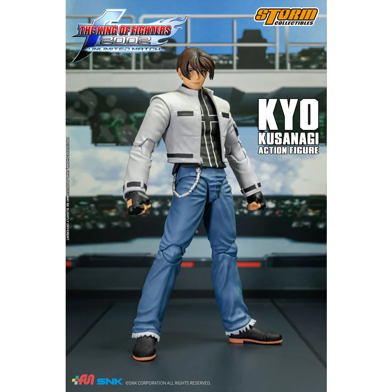 100% Original Storm Toys Fist The King Of Fighters 2002 Unlimited Match Kyo Kusanagi In Stock Anime Action Collection Figures