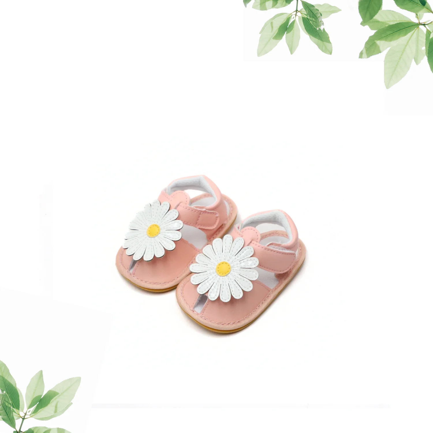 

Baby girl sandals, baby walking shoes, 0-6-12-18 months, soft sole, anti slip, sweet and cute