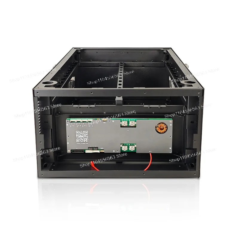 51.2V 280/314Ah Stackable LiFePO4 Battery Enclosure, DIY Case for JK BMS Compatible Energy Storage and Solar System Assembly