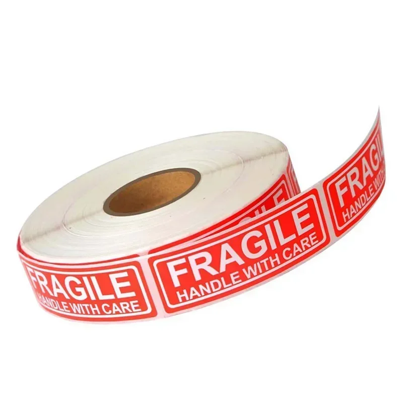 120/500PCS/Roll Fragile Stickers The Goods Please Handle with Care Warning Labels DIY Supplies  Hello My Name Is Stickers