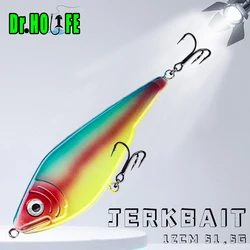 Dr.Holife 1PCS 12CM 51.5G Glide Bait Slow Sinking Artificial Jerk Hard Bait Fishing Lure Lipless Crankbait Jerkbait Pike Lures