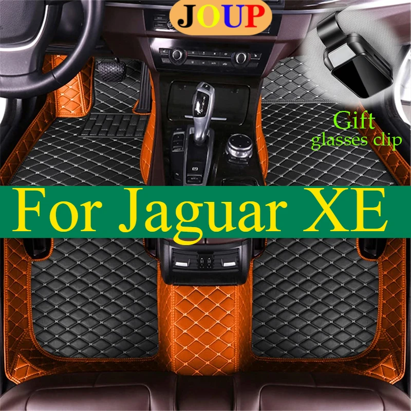 

For Jaguar XE Car Floor Mats Custom All Weather Waterproof Luxury Carpets Covers Left /Right Hand Drive