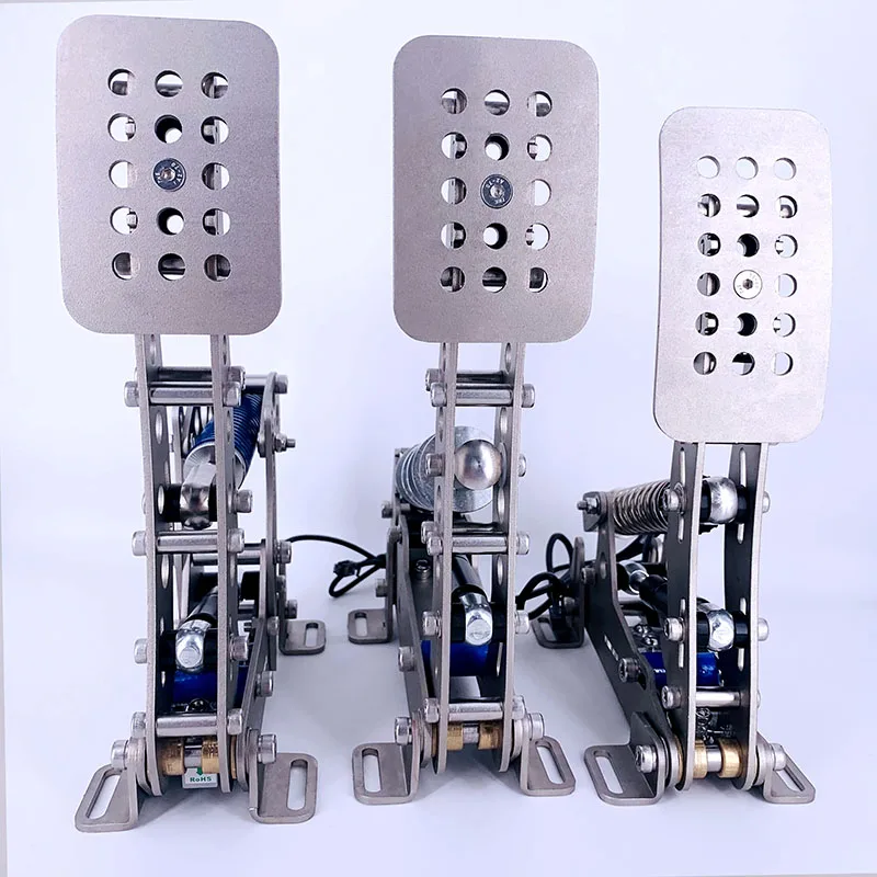 Thanksbuyer 200KG Speed Game Throttle Clutch Hydraulic Pedal Racing Simulator Pedal Equipment PC Direct Drive