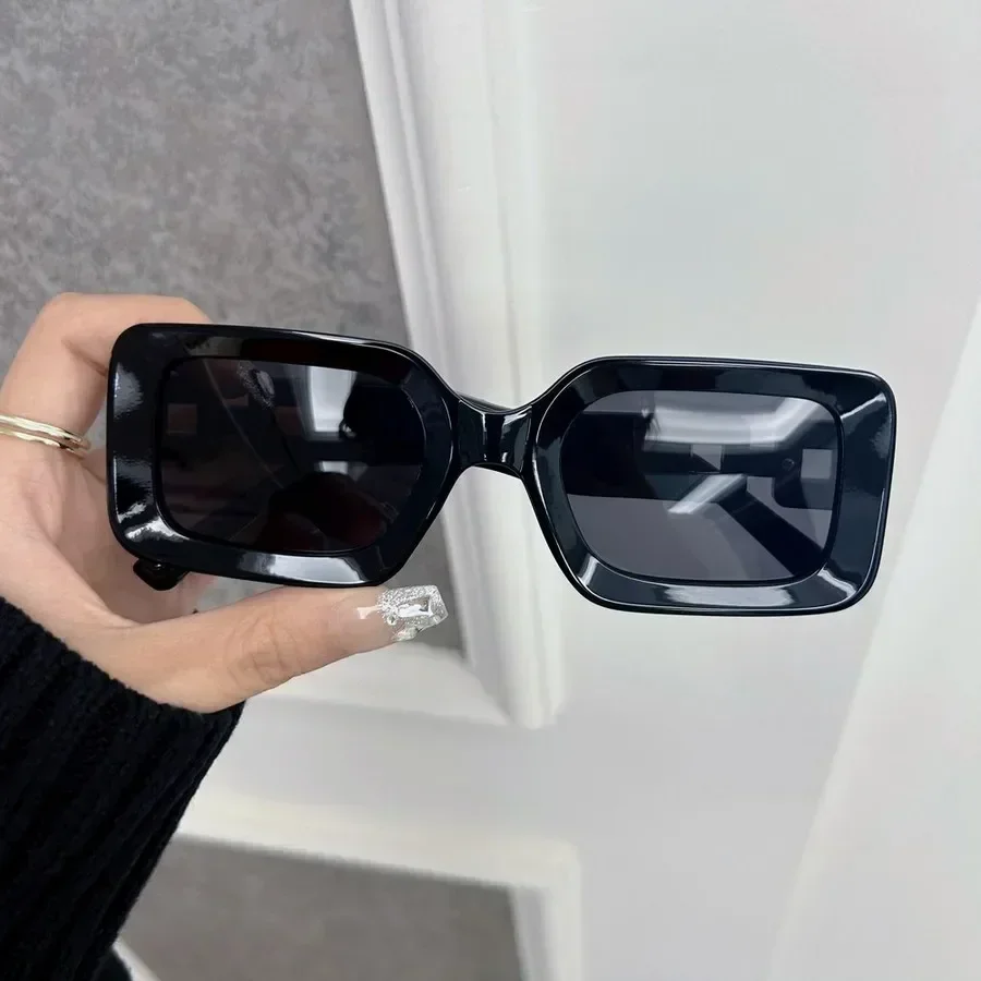Classic Square Sunglasses Women Men Retro Designer Brand Minimalist Sun Glasses Female Vintage Mirror Oculos De Sol
