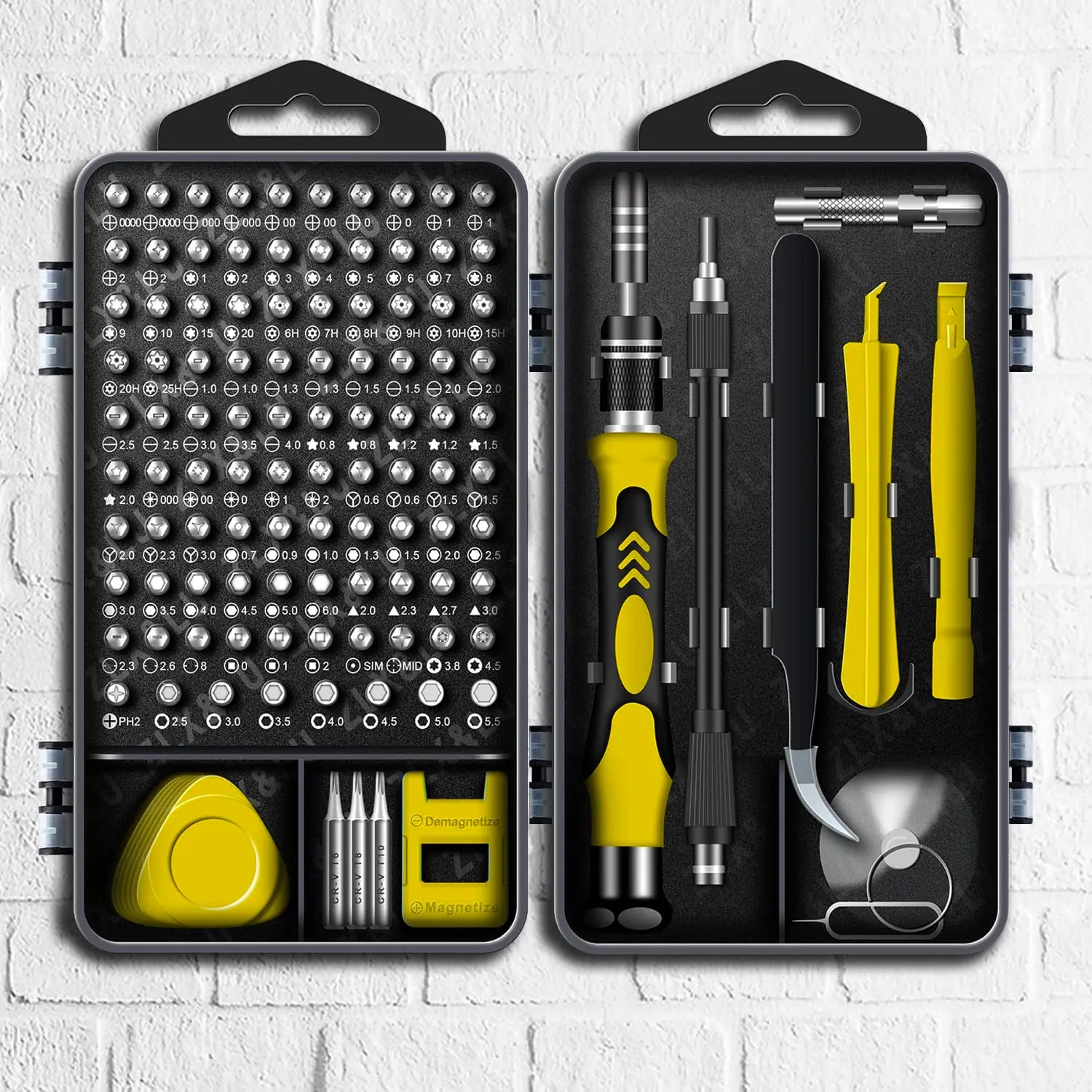 Precision Screwdriver Set, Small Computer and Laptop Repair Tool Kit, Suitable for Cleaning and Repairing,iPhone,ps4,Electronics