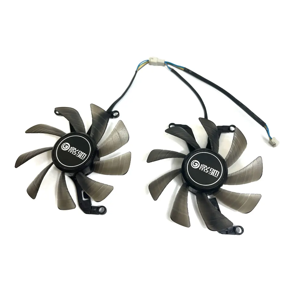 2FAN/SET NEW 87MM 4PIN GTX 1660、RTX 2060 GPU FAN，For GALAX GTX 1660、1660Super、1660TI、GALAX RTX 2060、2060Super Video Card Fan