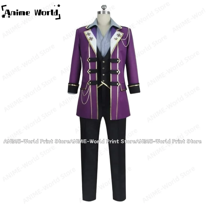 

《Custom Size》Anime Ensemble Stars Radiant Hot Holiday Party Kaoru Hakaze Cosplay Costume Custom Made Size