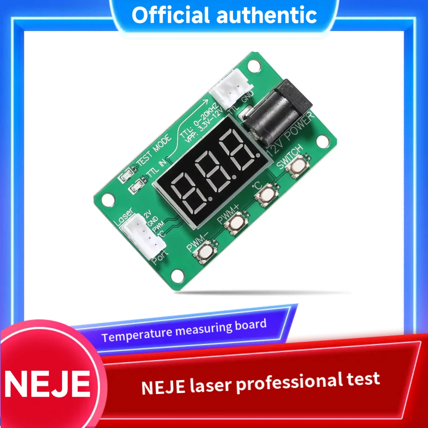 NEJE laser module PWM laser switch board - with cable manual control, support temperature adjustment, efficient work