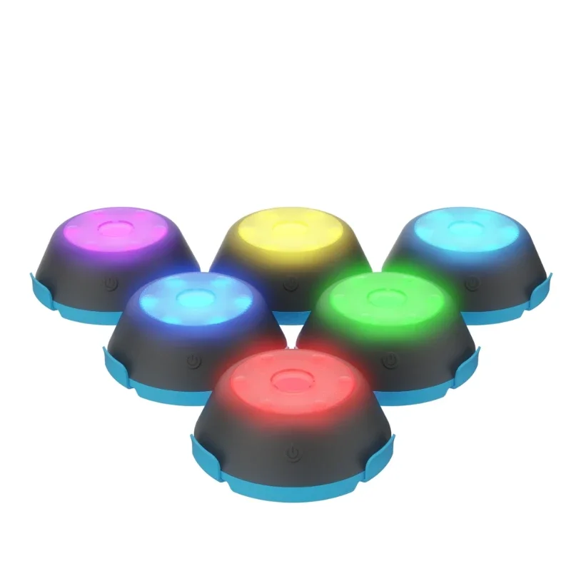 ไฟสำหรับฝึกปฏิกิริยาแสงไฟสำหรับเล่นฟุตบอลฟิตเนสอุปกรณ์กีฬาเทควันโด