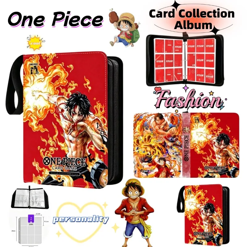 

One Piece storage album, cute and fashionable cartoon simple large-capacity collection album, birthday gift for friends