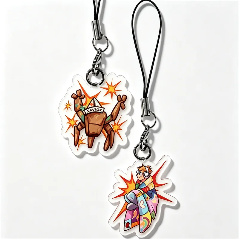 Project hail mary Phone Charm Mini Rocky Grace Acrylic Phone Lanyard Fans Collectible Backpack Decor Gift