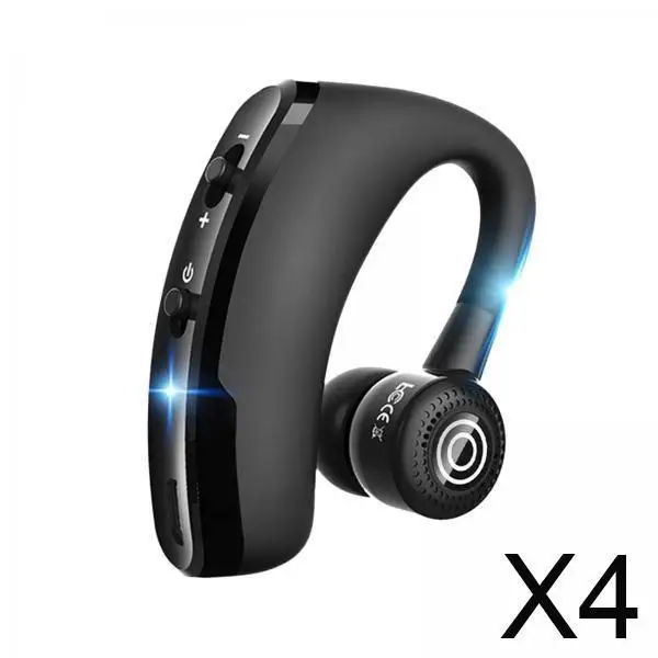 

Беспроводная Bluetooth-гарнитура с микрофоном Handsfree CVC6.0, одиночная наушная гарнитура для бизнеса, вождения и повседневных звонков