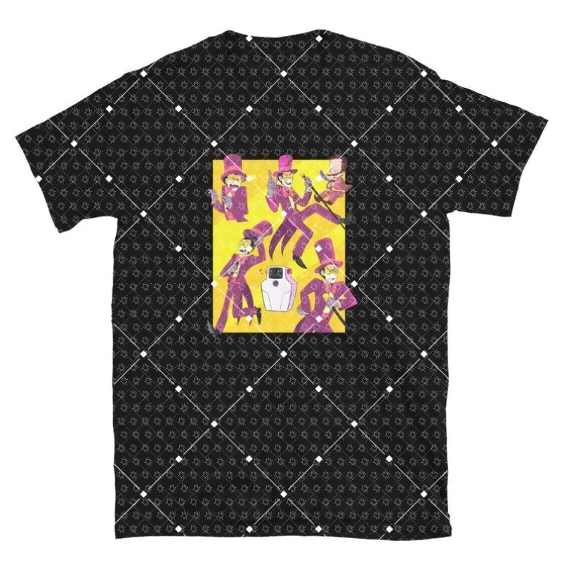 New Heavy Metal Series Band Support Short Sleeve Cotton Casual Fashion T-shirt Comfortable Surrounding T-shirt