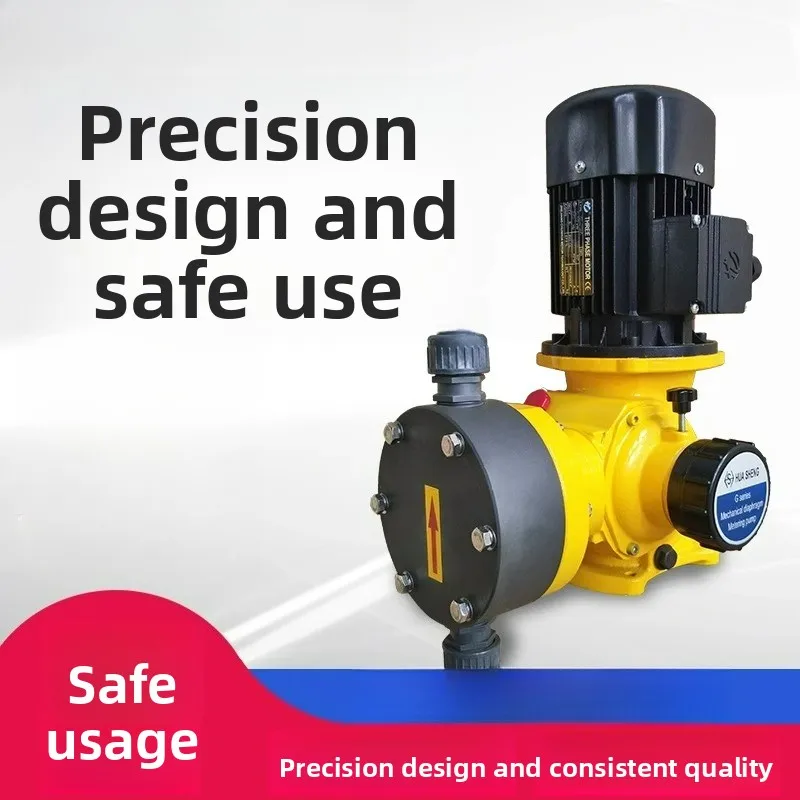 LTT mechanical diaphragm metering pump flow pump sewage treatment check valve acid and alkali corrosion resistance