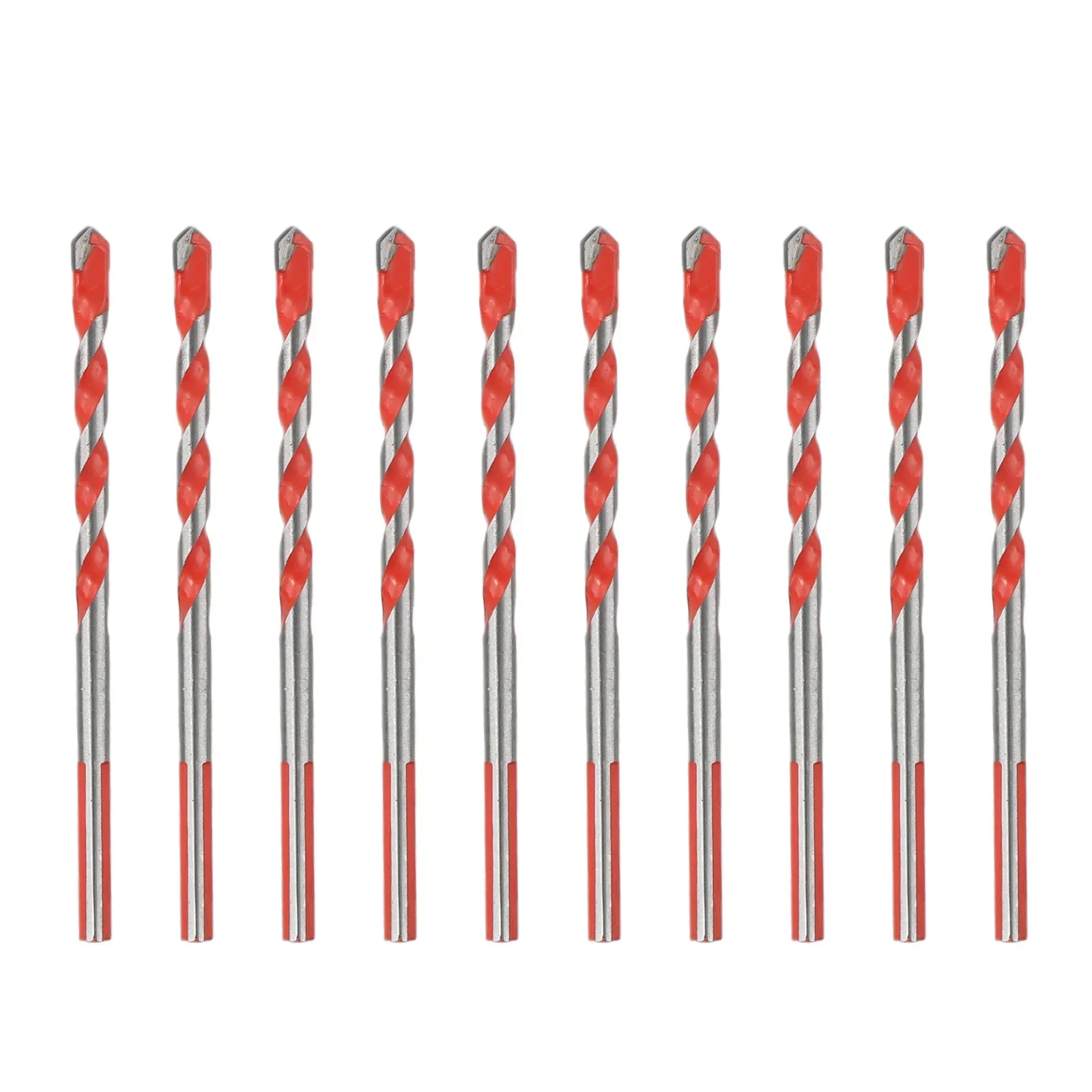 

10pcs 6mm Multifunction Drill Bits For For Tile Concrete Brick Glass Plastic Wood Stone Punching Hole Working