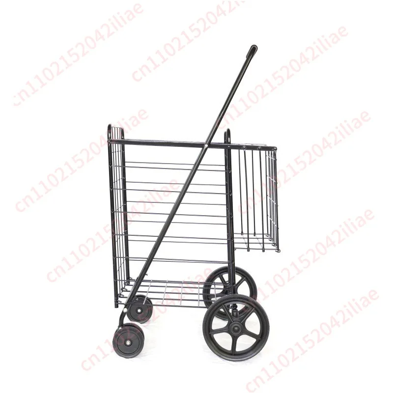 

Home folding shopping cart portable elderly shopping shopping small pull cart