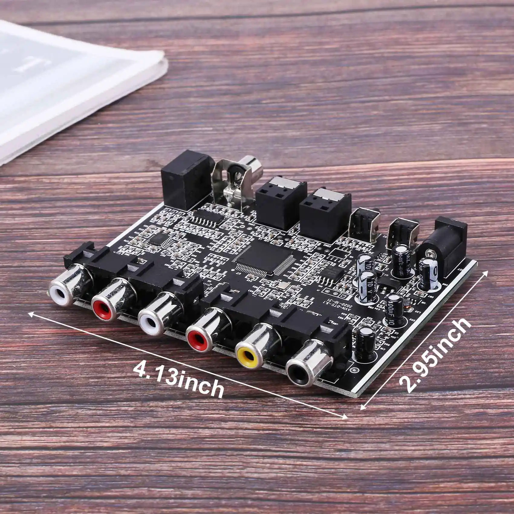 

BFYLW DAC Module 5.1 Channel AC-3 PCM Digital Optical DTS RCA HiFi Stereo Audio Home Theater Decoder Amplifier Decoding Board