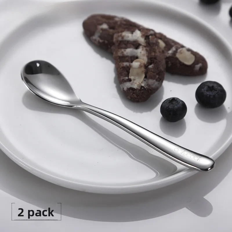 

Household ort Handle Stainl Steel Coffee Spoon Dert Spoon Mixing Spoon Ice Cr Spoon Metal Material e Brand
