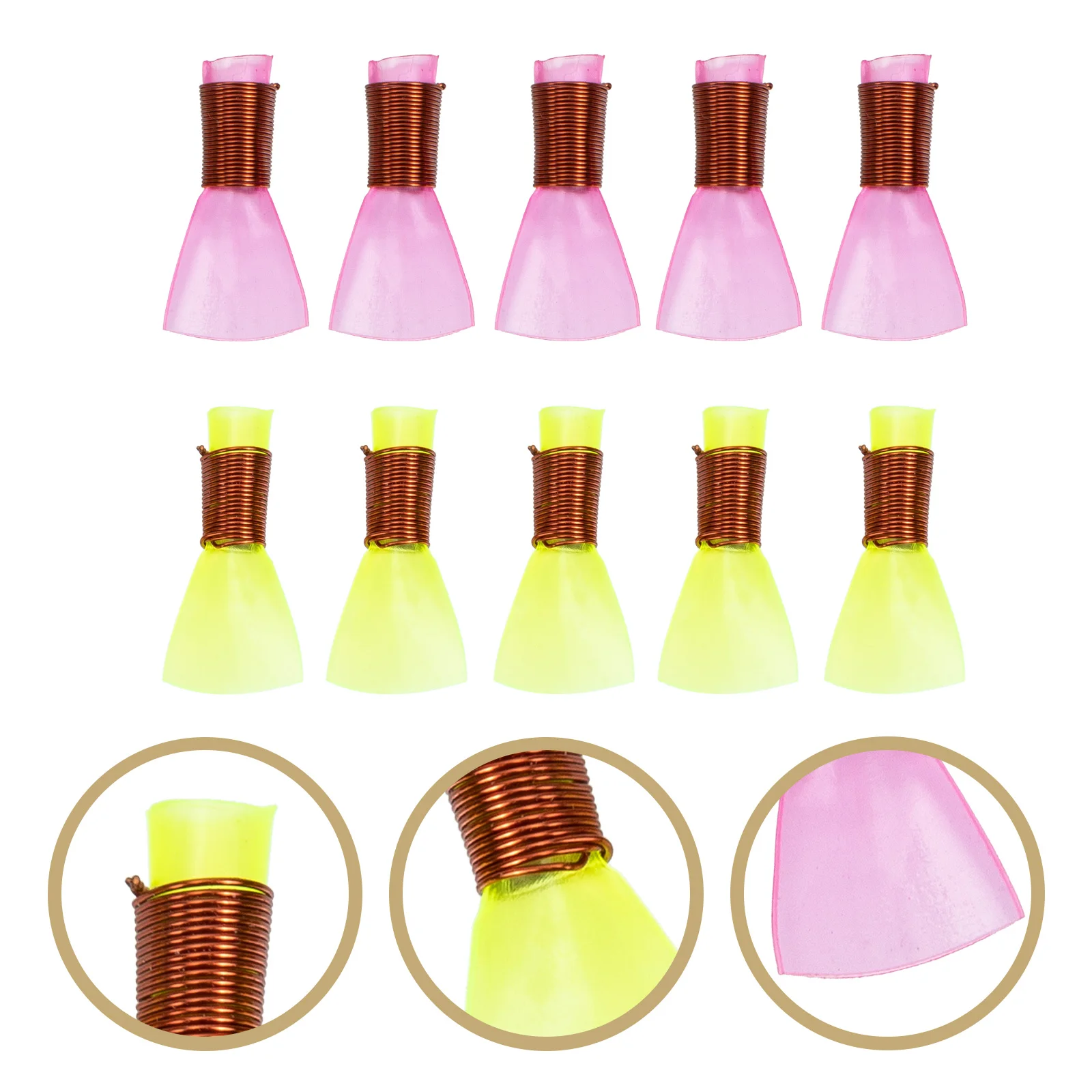 

10pcs Suona Reeds Creative Reeds For Suona Instrument Accessories Natural Reed High-Class Copper Wire Labor-Saving Sound Quality