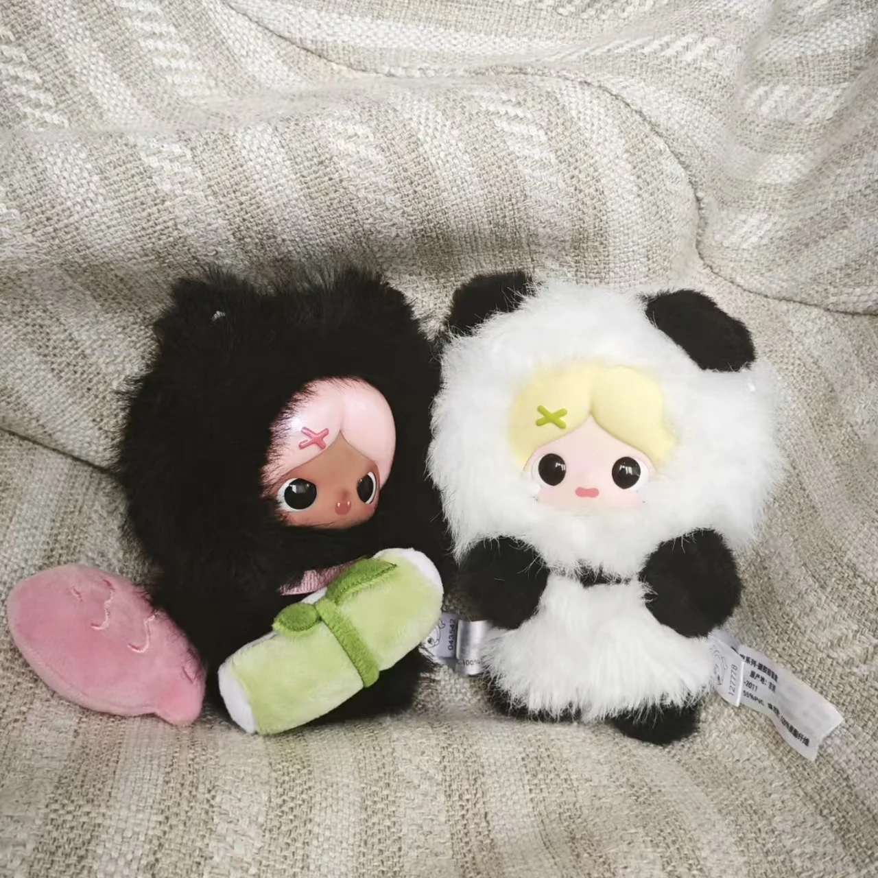 

Genuine For Fans Collector Piupu Fluffy Hug Plush Blind Box Cute Stuffed Doll Toy Pendant Kawaii Doll Birthday Gift Friends