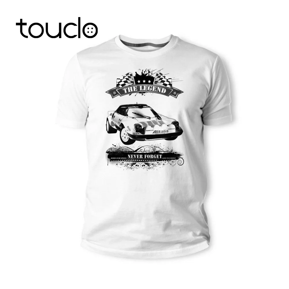 New Men'S T Shirt  T-Shirt Lancia Stratos 1972 Rally Car T Shirt