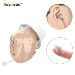 CIC Hearing Aid Invisible Hearing Aid Ear Hearing Device Mini Sound Amplifier Hearing Aids Hearing Amplifier for The Elderly