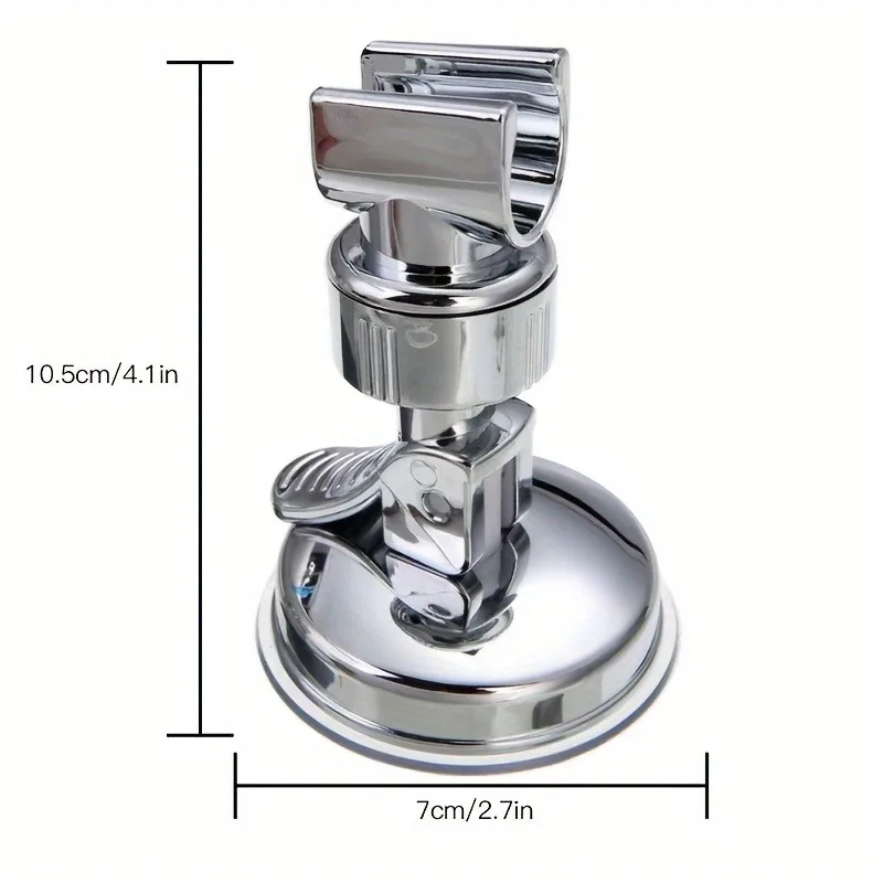 1-Piece Adjustable Shower Head Holder - Hands-Free Shower, Easy Installation, Perfect Bathroom Upgrade Gift for Holidays​ - Image 6