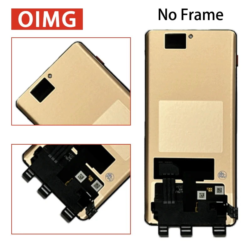 6.78\\\\\\\" AMOLED Wyświetlacz LCD z Ekranem Dotykowym i Digitizerem do Realme GT6 RMX3851, Części Zamienne do Naprawy Wyświetlacza GT 6 — zdjęcie produktu 4