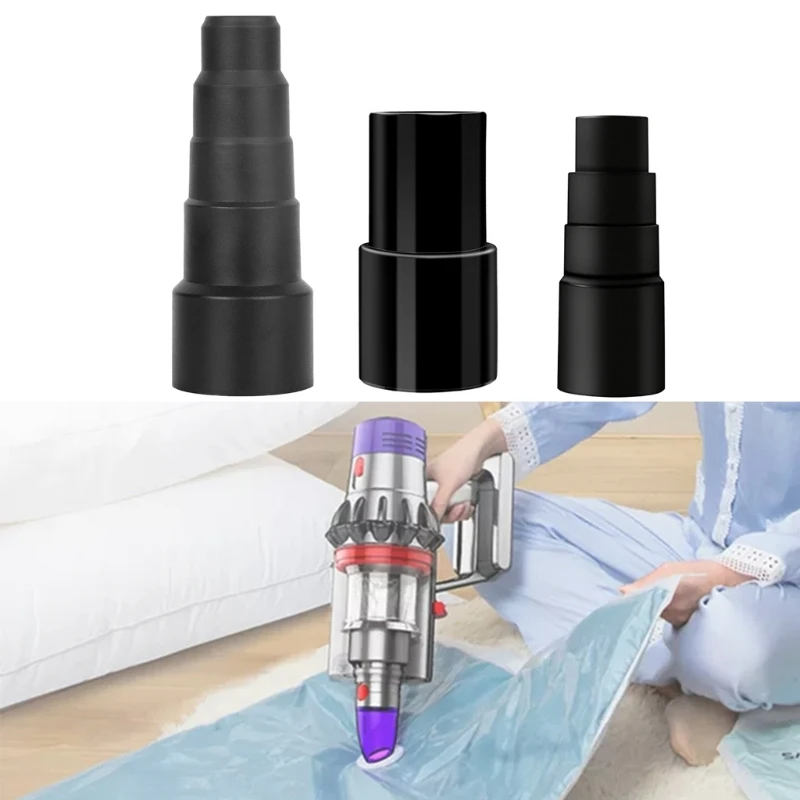 3x真空ホースアダプター4/5層リダクション32mm変換から35mm-コンバーターvac-reducer添付コネクタアクセサリ