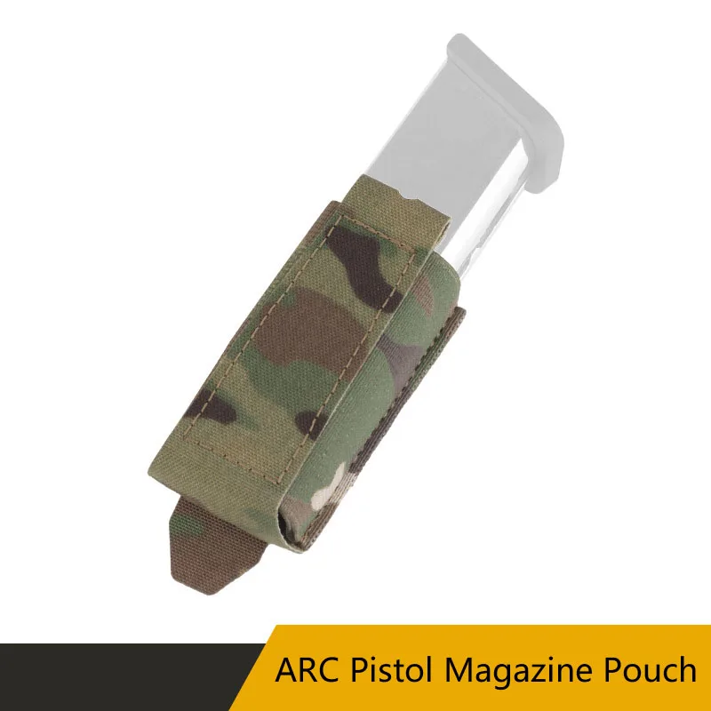 

ARC Pistol Camouflage Magazine Pouch, Elastic Materials, MOLLE Mounting