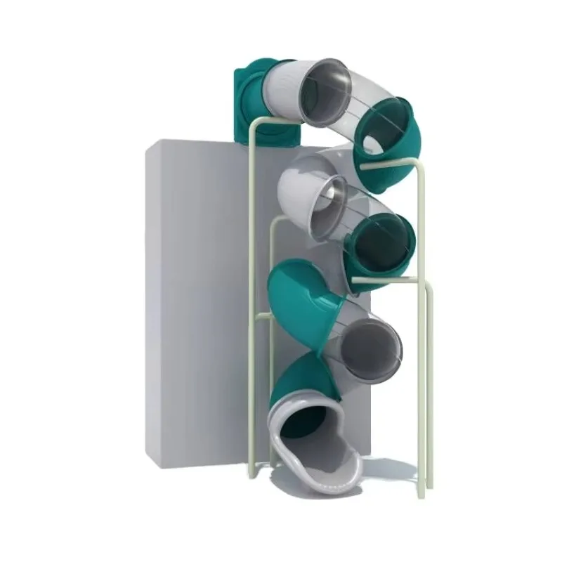 Hot Sale Spiral  Wholesale Large Equipment Kid Slides Outdoor Plastic Tube Slide Play Set OEM Slide