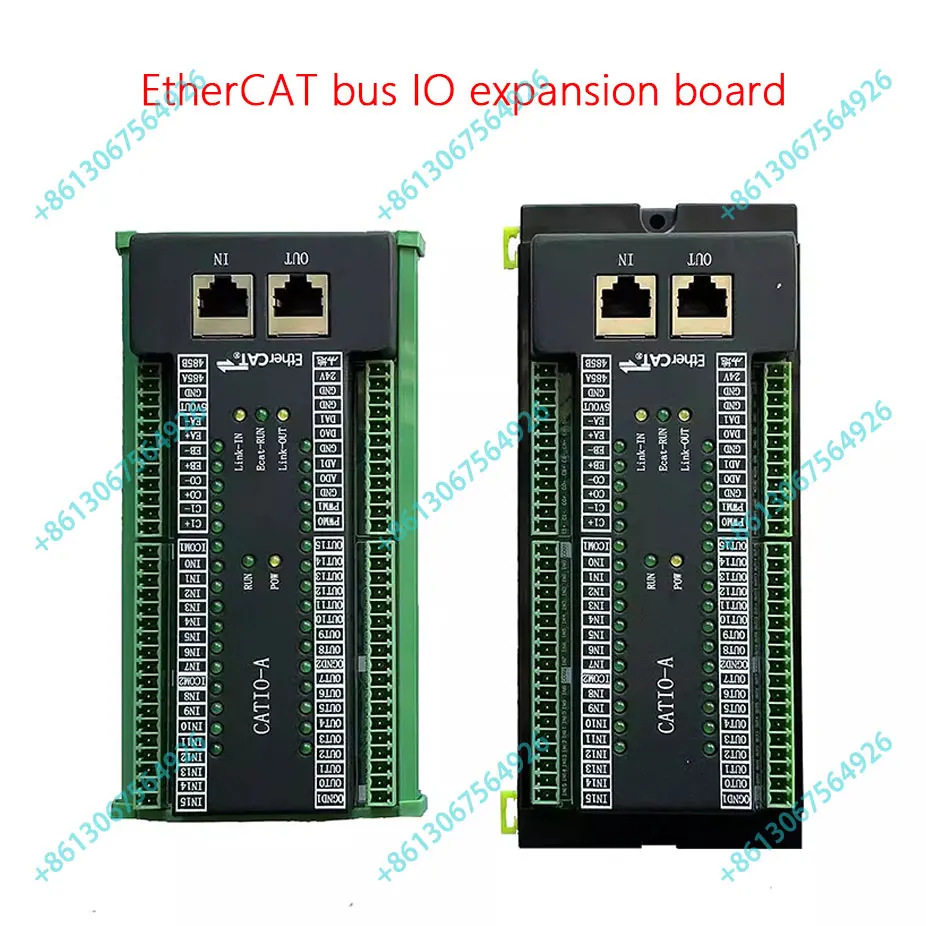 EtherCAT bus IO card, digital/analog input and output expansion card, counter 485 serial port card, Link-IN and Link-OUT