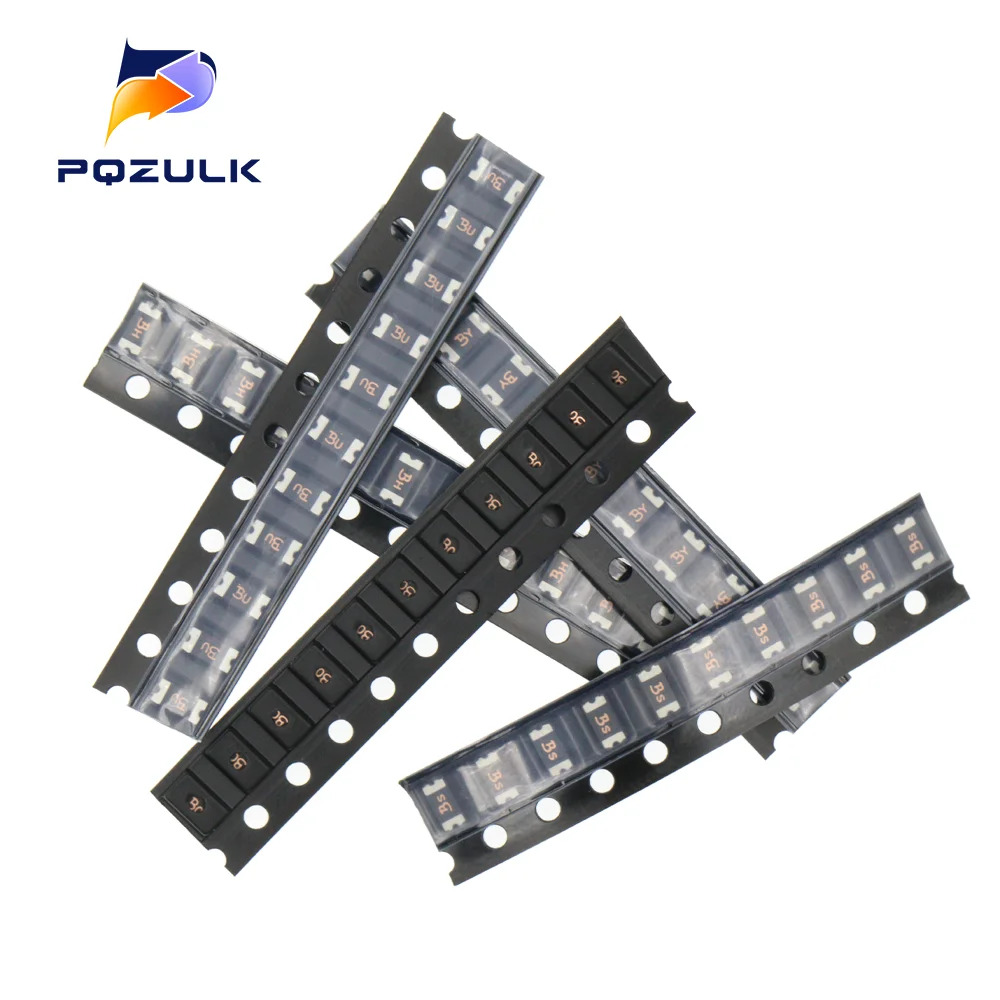 1206 0.05A 0.1A 0.12A 0.16A 0.2A 0.25A 0.5A 0.75A 1.1A 2A 3A 3.5A 4A SMD Resettable Fuse PPTC PolySwitch Self-Recovery Fuse