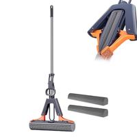 Floor Roller Mop PVA Sponge Floor Squeeze Mop For Cleaning Efficient Cleaning Absorbent Sponge Mop For Hardwood Tile Marble