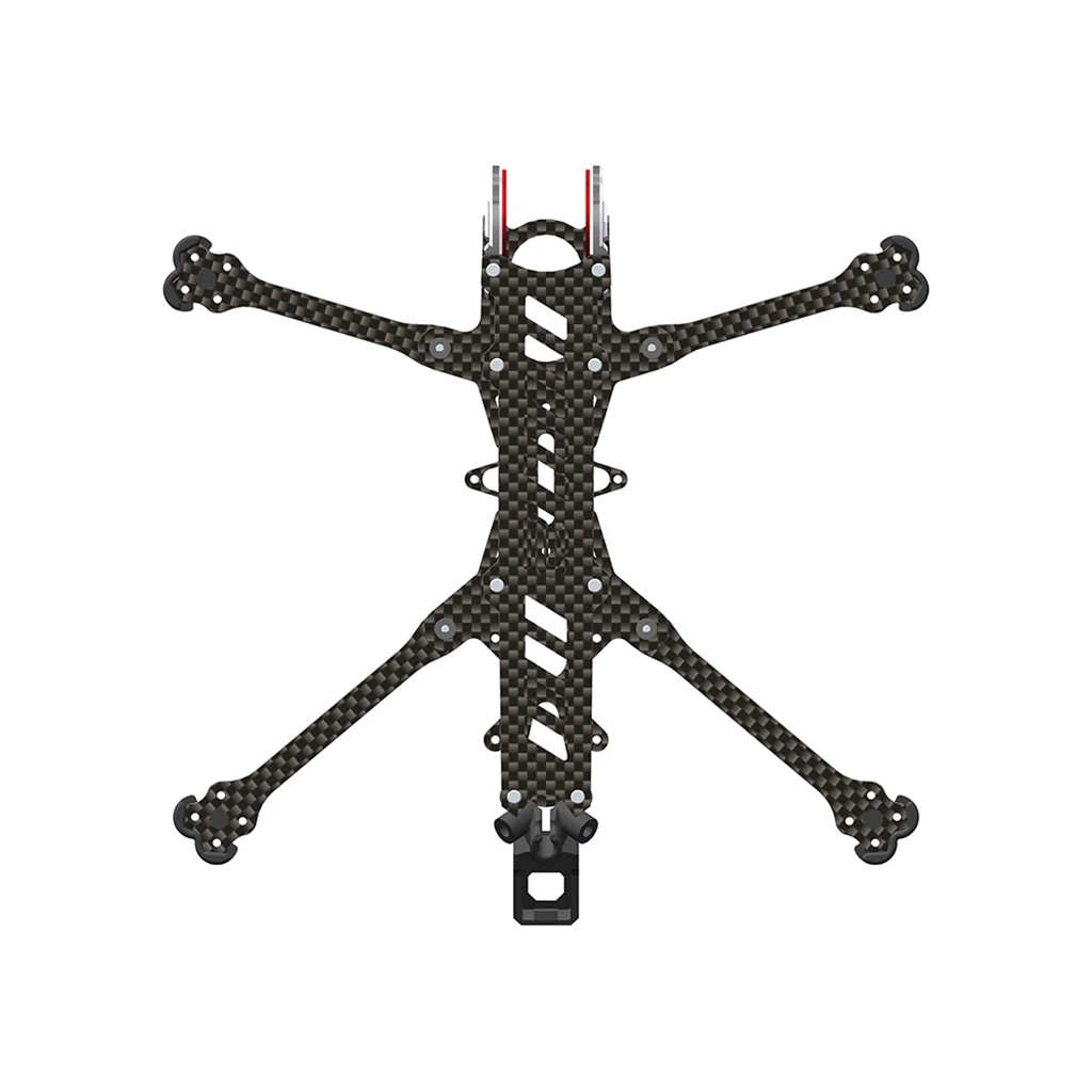 JMT DIY 218MM 169MM Radstand 5 Zoll 4 Zoll LR4 LR5 Long Range Rahmenkit für DJI O4 Wide FlyFox No.15 FPV Racing RC Drohne – Detail 9