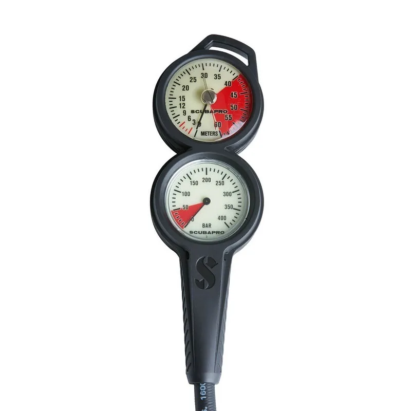 2 diving double double meter, pressure gauge