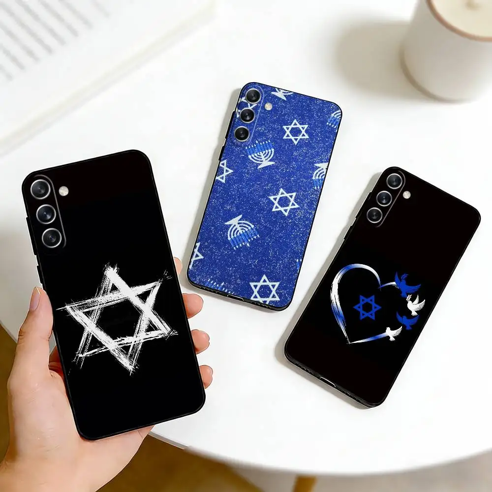 S-Star of D-David Art    Phone Case For Samsung Galaxy A73,A72,A71,A70,A53,A52,A51,Others Soft Black Cover