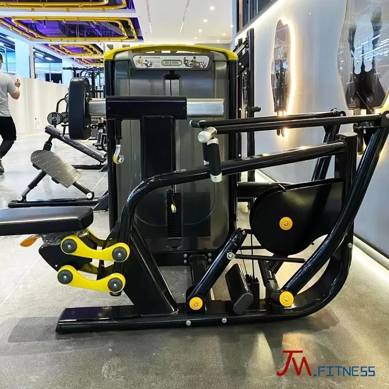 New Design Commercial Heavy Steel Framed Seated Row Machine Premium Mid Back Training Equipment for Gym Fitness Club