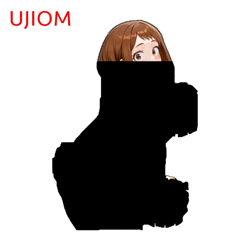 UJIOM Ochaco Uraraka Cheerleader Wall Sticker Artistic Attractive Sunscreen Decal Suitable For High Quality Adhesive Wallpaper