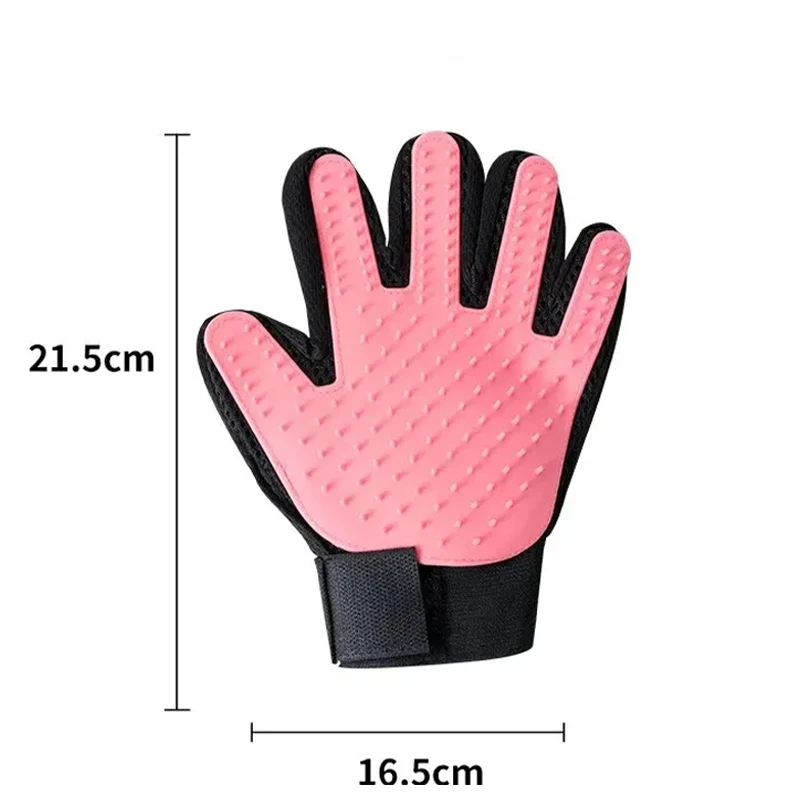 Silicone Pet Bath Cleaning Gloves Pet Grooming Kit Cat Dog Hair Removal Cat Supplies Comb Sticky Hair Gloves Pet Accessories