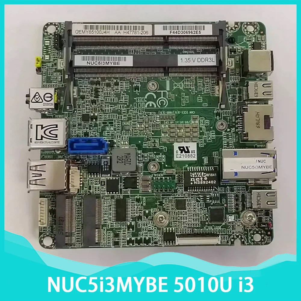 

NUC5i3MYBE 5010U i3 Mini industrial control motherboard