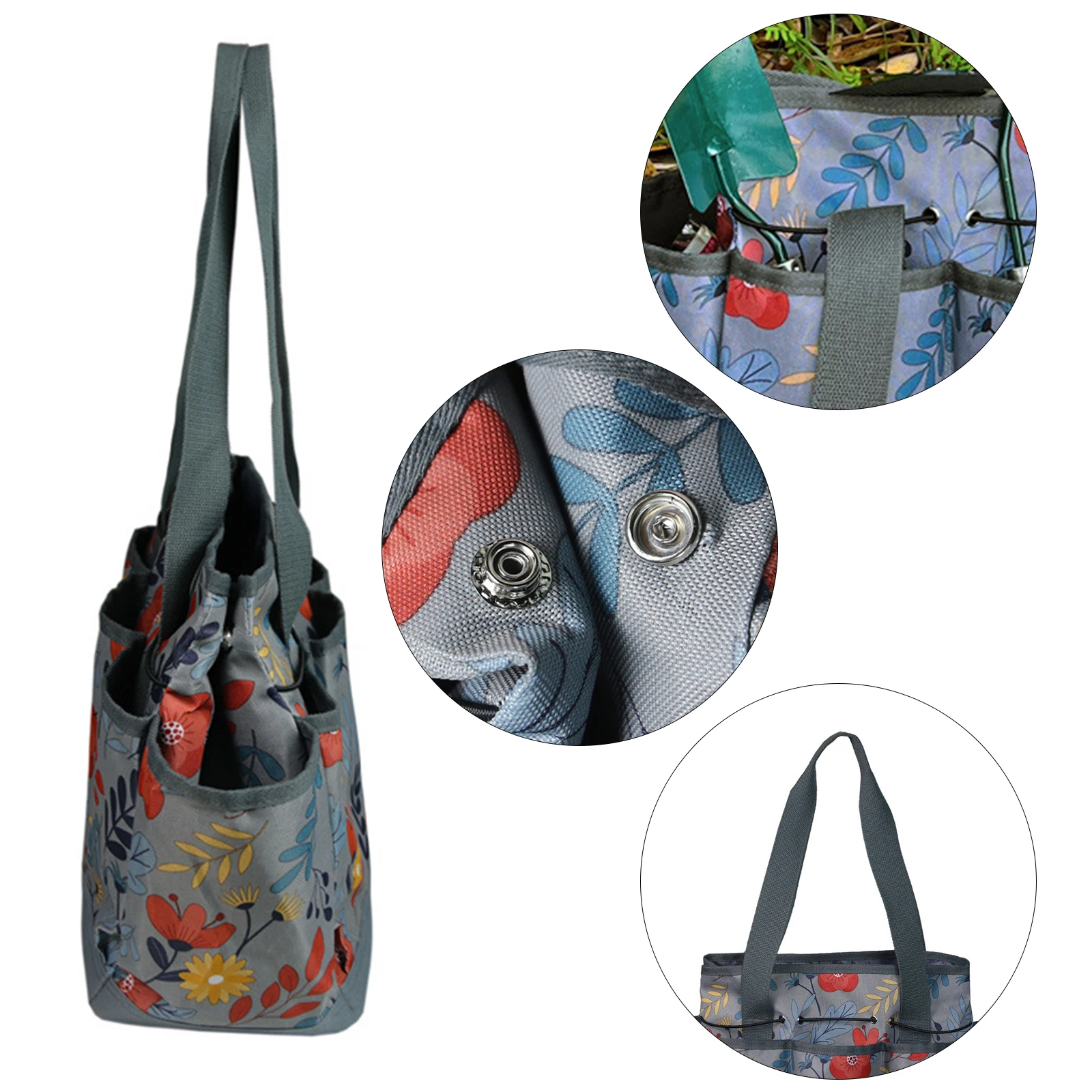 

Upgrade Knitting Bag Yarn Organizer, Crochet Organizer Bag for Crochet Hooks, Crochet Kit, Yarn Balls, Sewing Supplies