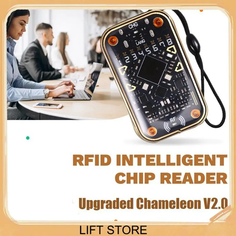 BTLIFE-Chameleon Ultra V2.0 RFID Smart Chip Reader Emulator+2Xuid Keychain/Card 125Khz 13.56Mhz Card Decode NFC Duplicator