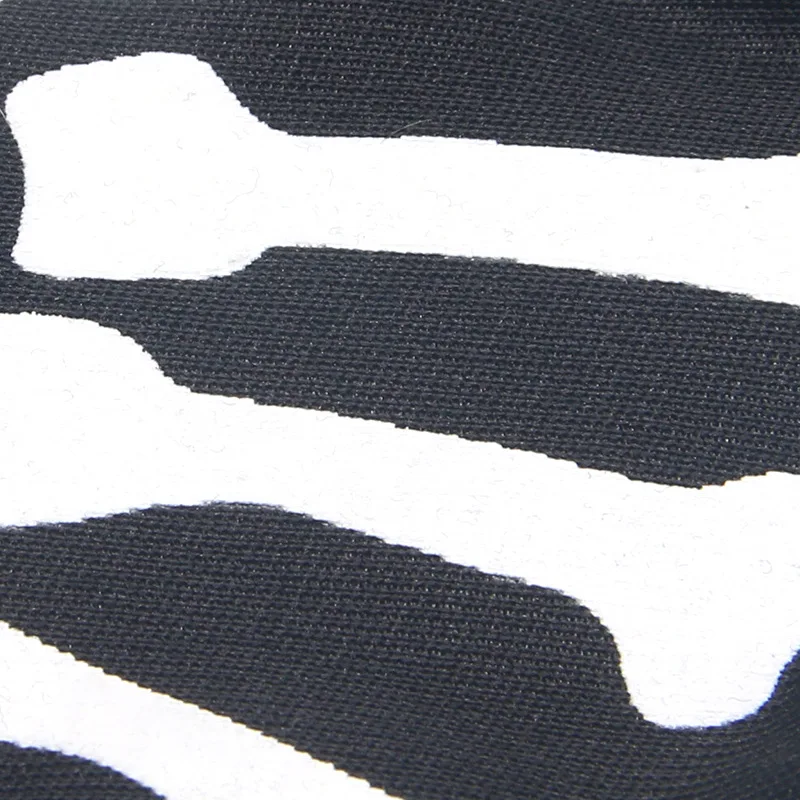 إكسسوارات أزياء الهالوين ألعاب رعب دعائم تنكرية قفازات طباعة الهيكل العظمي قفازات مخيفة