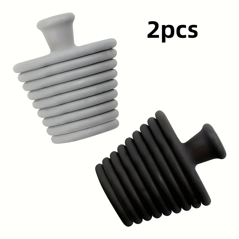 2pcs bathtub drain stopper, suitable for bathtub and bathroom sink drain pipes, floor drain stopper for sealing the water flow.