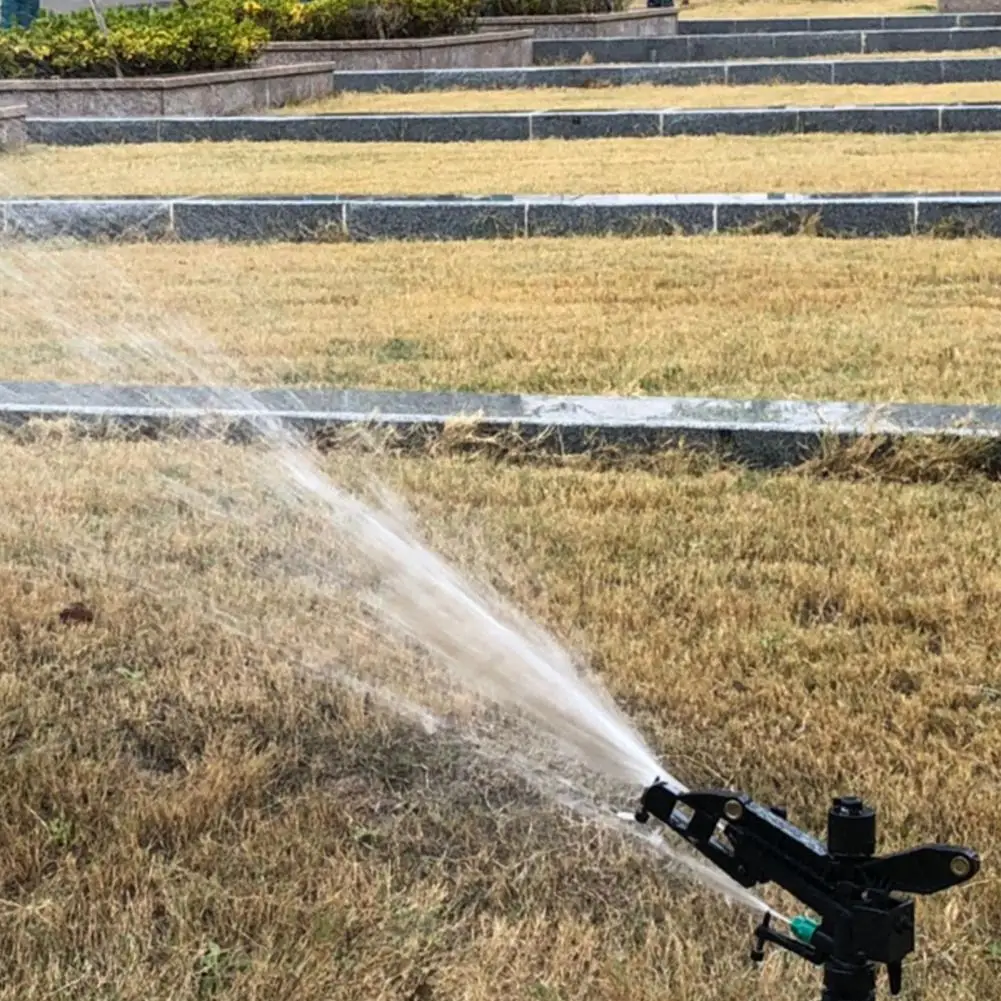 

Lawn Sprinkler System Efficient Stable 360-degree Rotating Lawn Sprinkler for Area Coverage Garden Yard Adjustable Irrigation