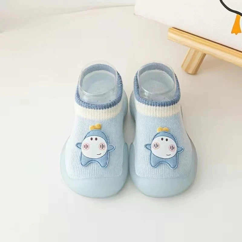 

2025 Baby Walking Socks, Ice Silk Mesh Breathable Soft Sole Non-Slip Sock Shoes for Indoor & Outdoor Use