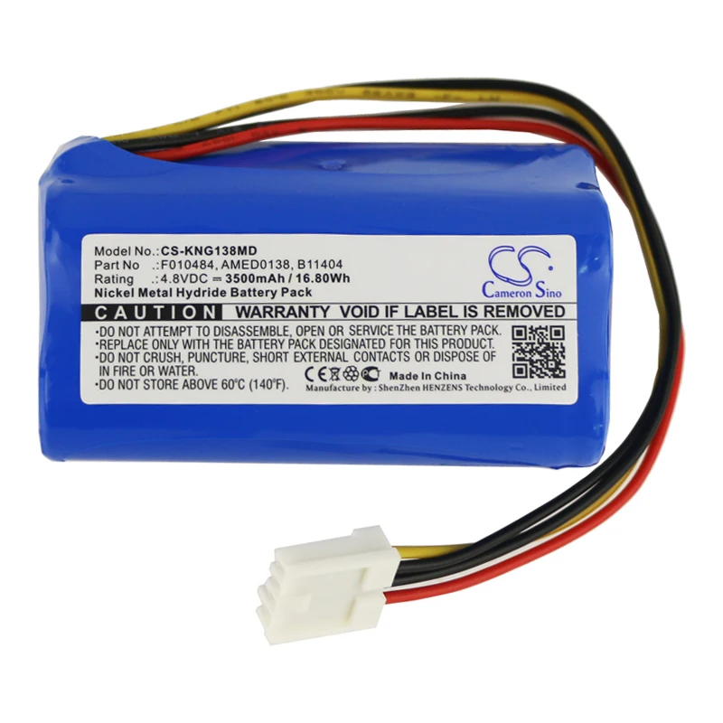 Ni-MH Medical Battery for Kangaroo | 4.8V, 3500mAh  | Compatible with ePump Enteral Feeding Pump, pump E-pump