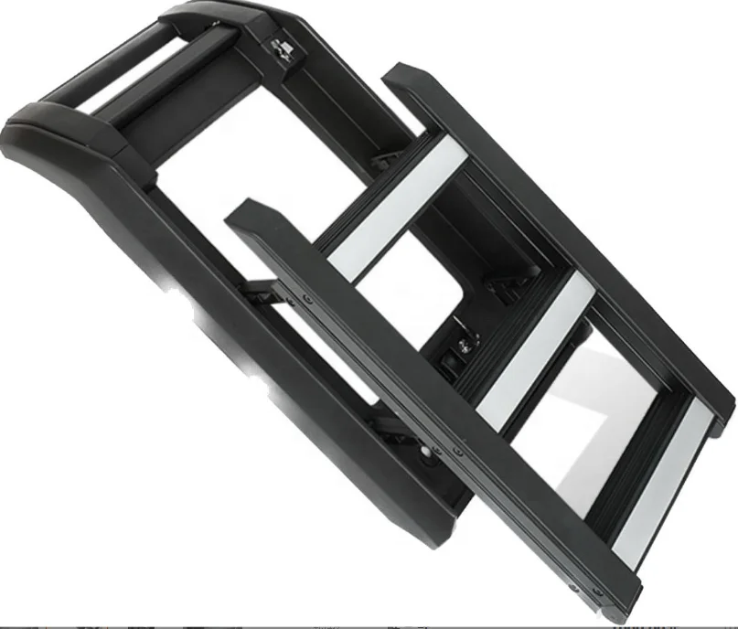 Folding Side Step climbing ladder For Tank 300 Defender roof rack Side Mobile ladder